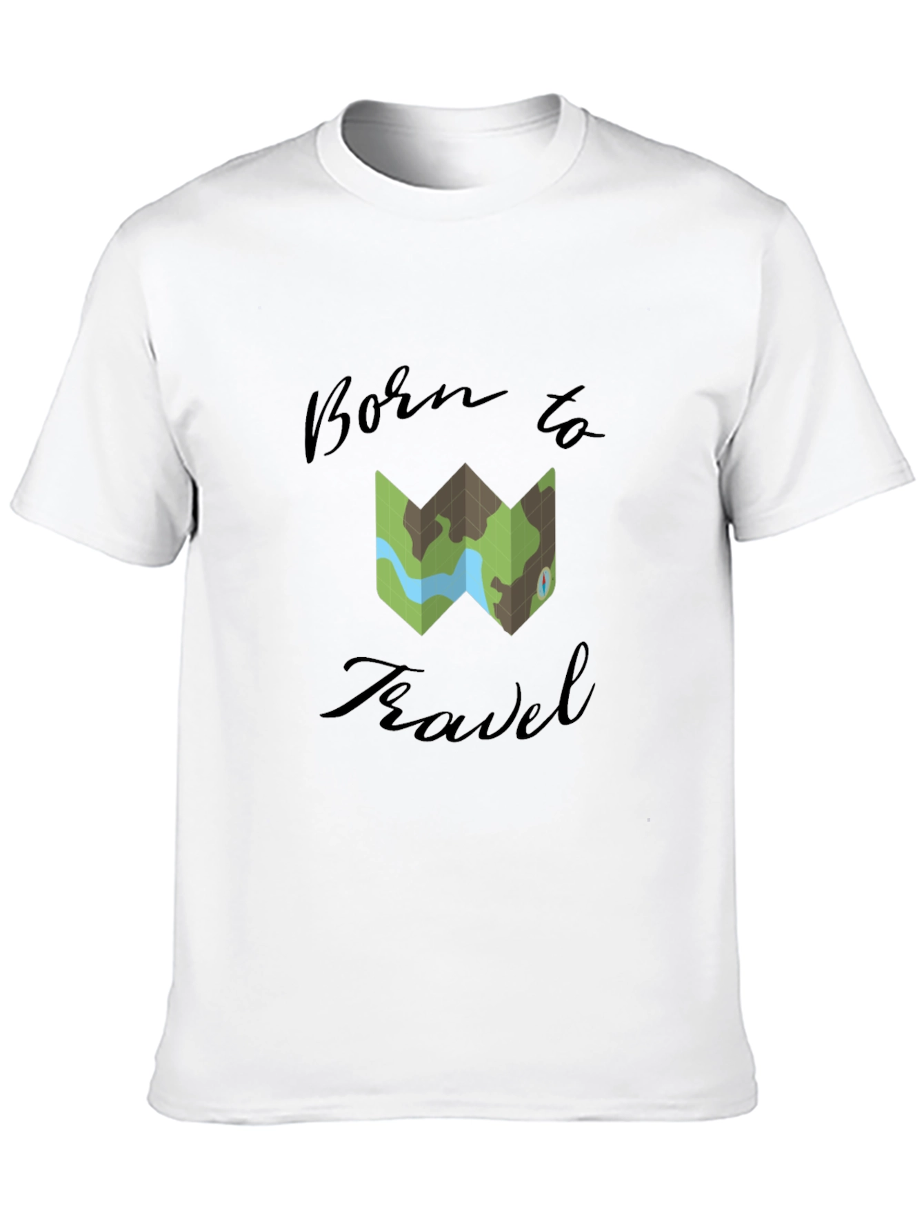 Born to Travel Graphic T-Shirt