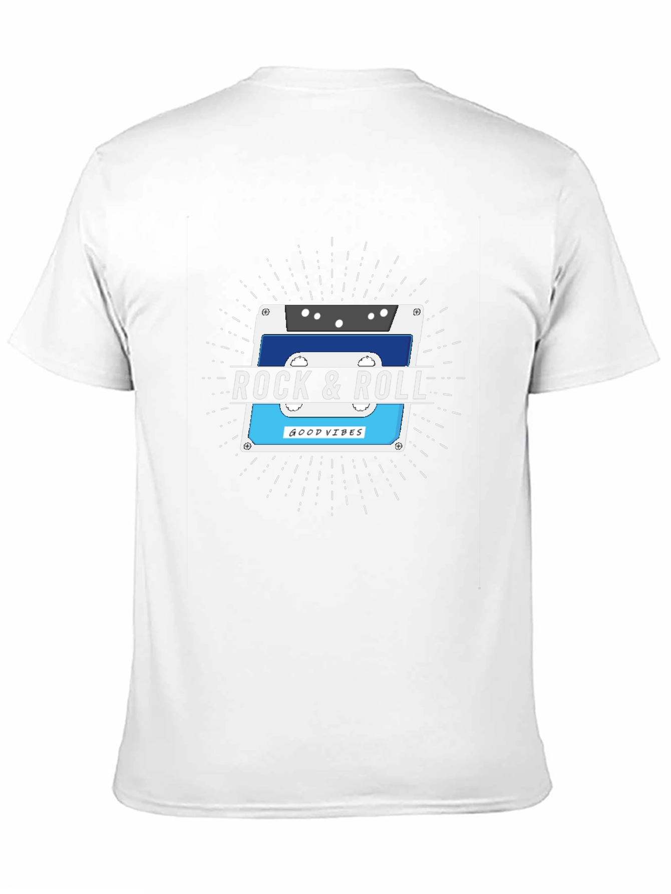Rock & Roll Cassette Tape T-Shirt