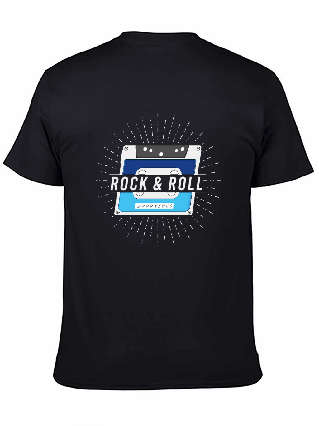 Rock & Roll Cassette Tape T-Shirt