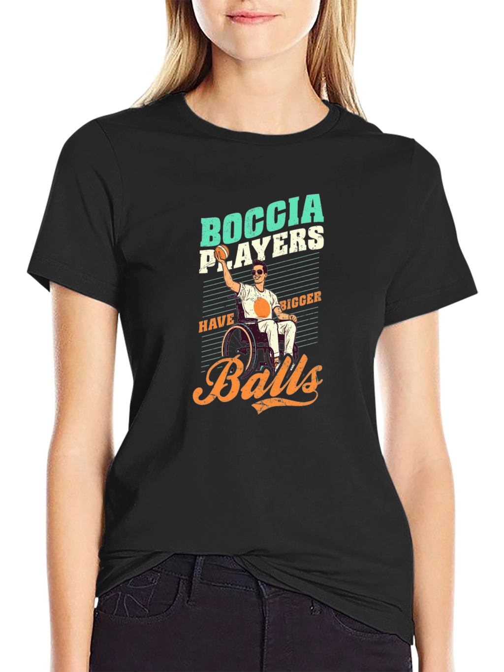 Boccia Players Have Bigger Balls T-Shirt