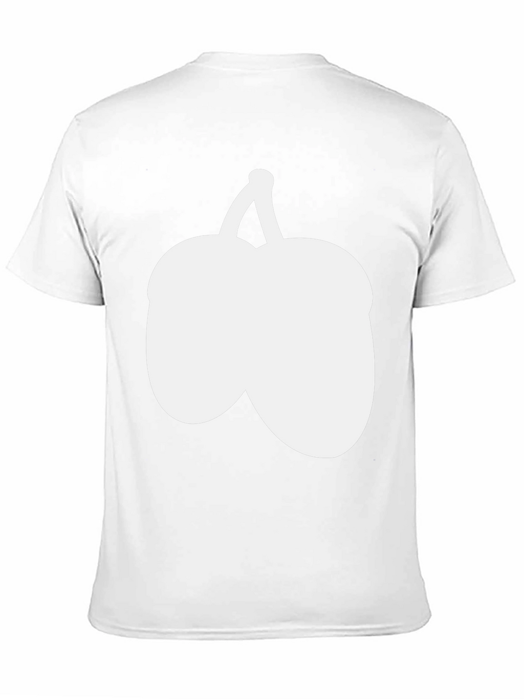Novelty Fruit Graphic Tee - Black Cotton Blend