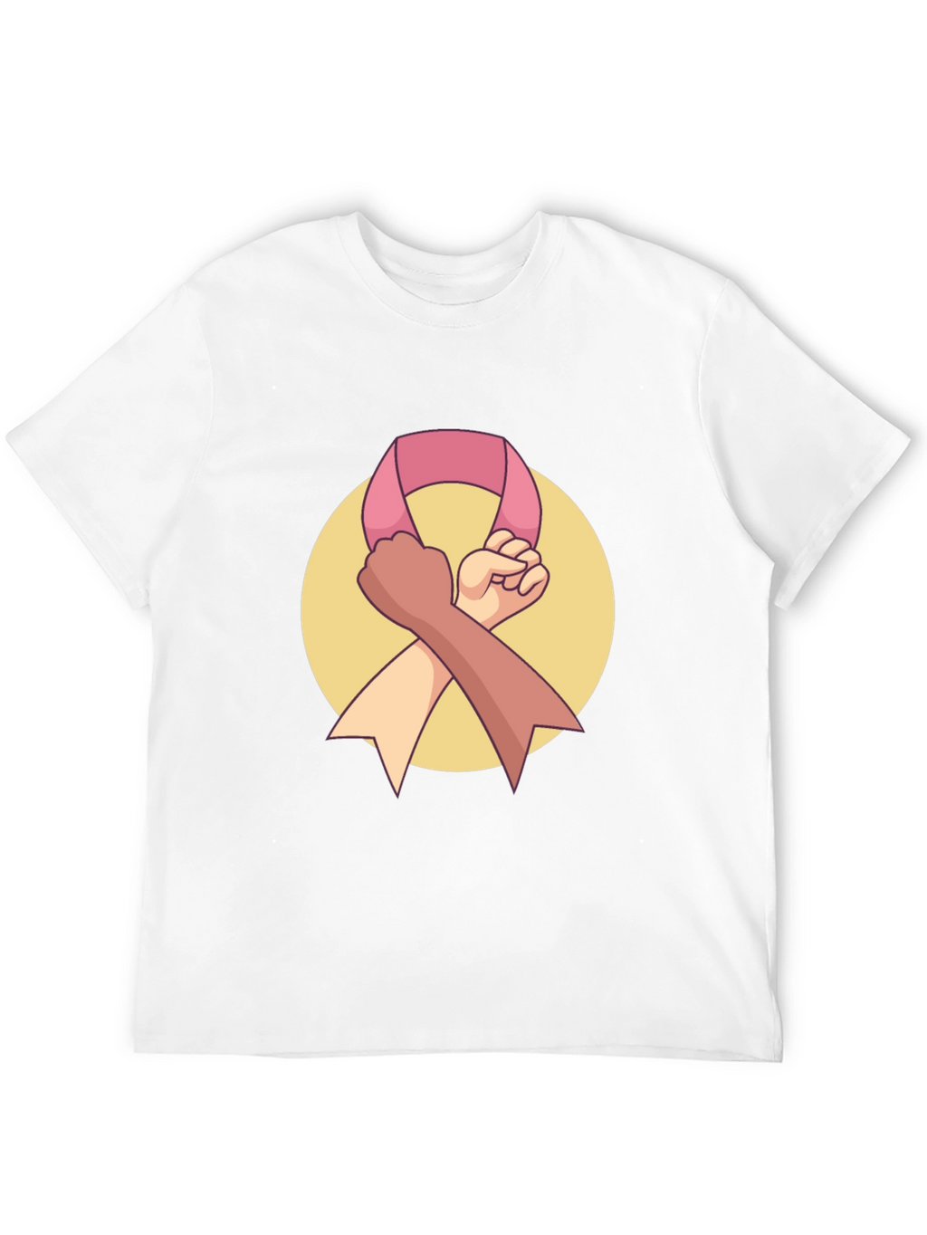 Unity Ribbon Graphic Tee - Black