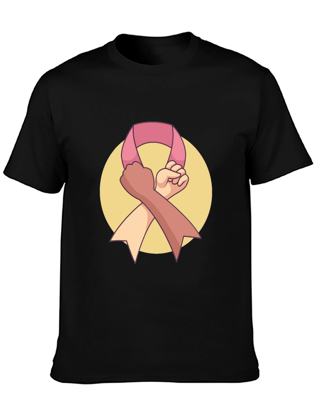 Unity Ribbon Graphic Tee - Black