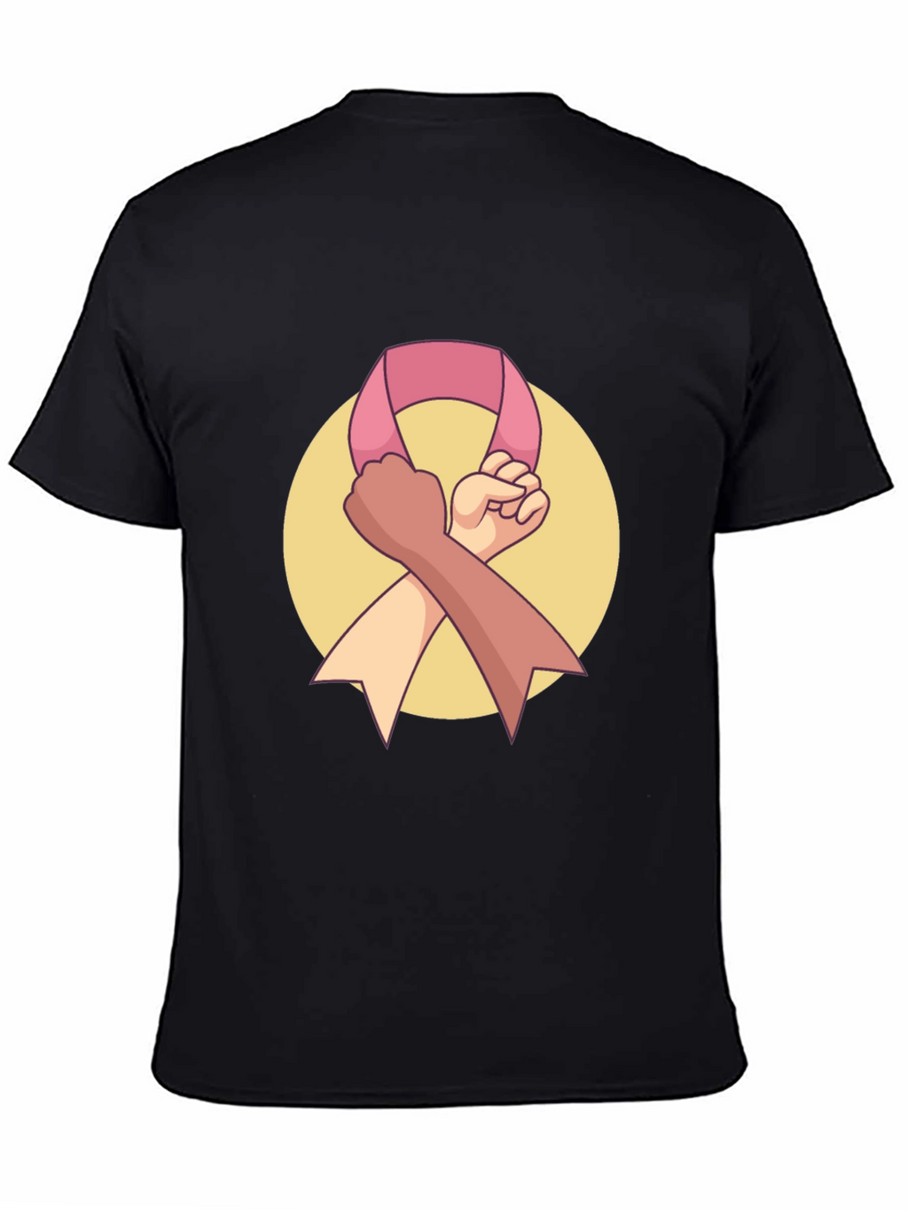 Unity Ribbon Graphic Tee - Black