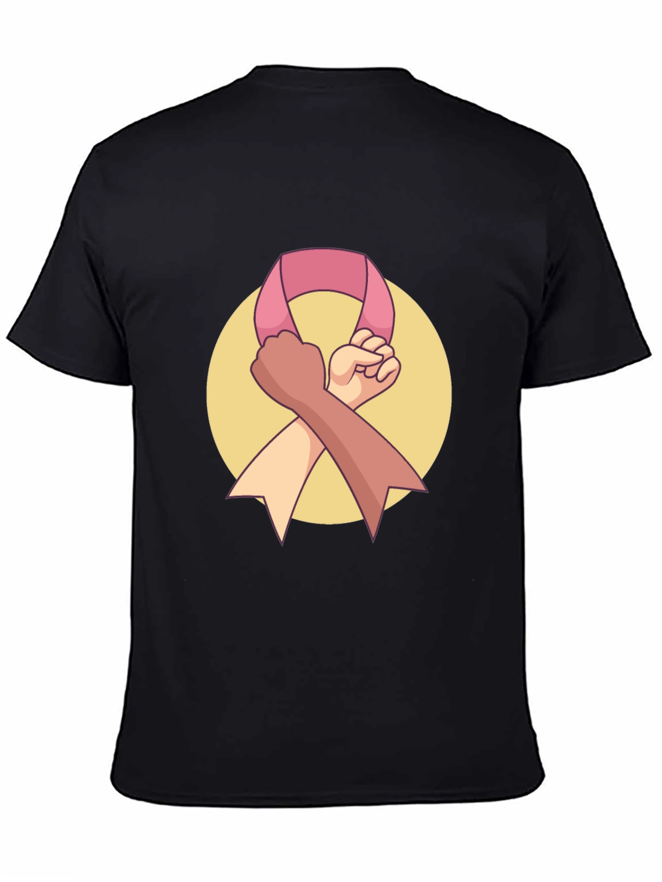 Unity Ribbon Graphic Tee - Black