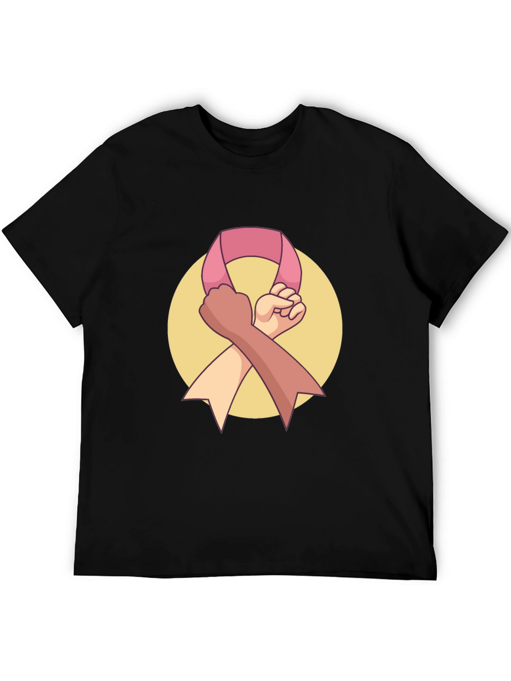 Unity Ribbon Graphic Tee - Black