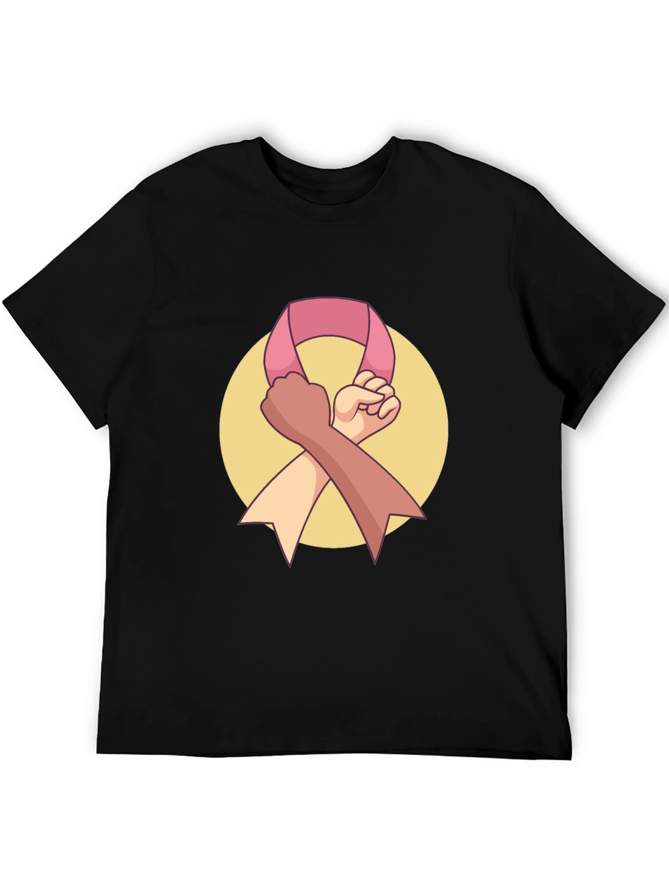 Unity Ribbon Graphic Tee - Black