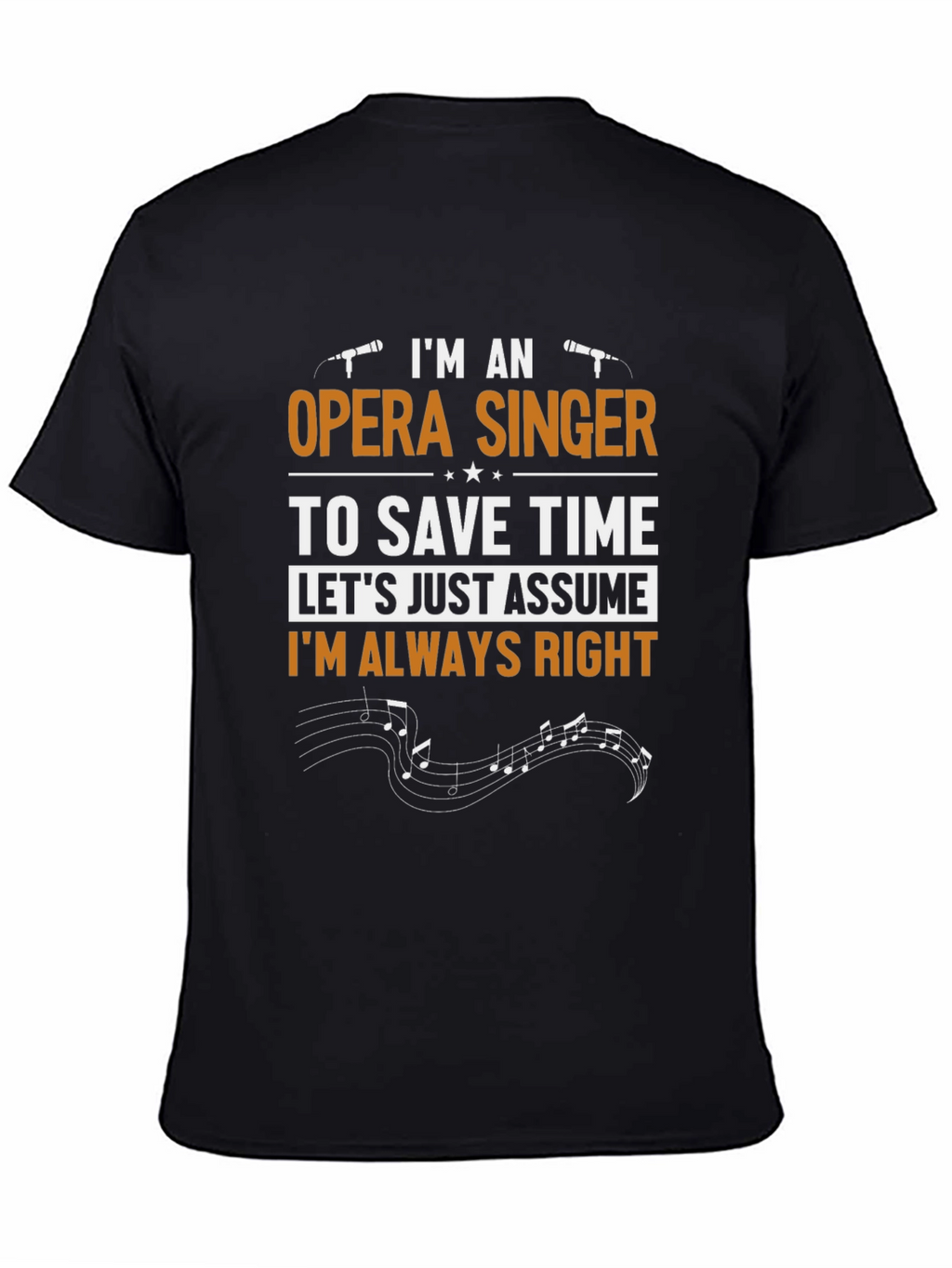 Opera Singer Graphic T-Shirt