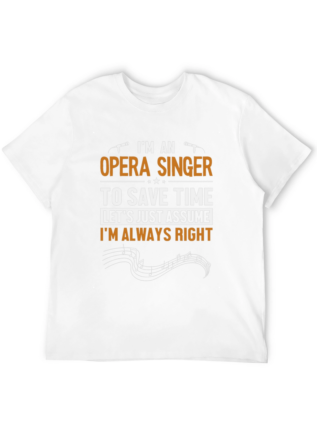 Opera Singer Graphic T-Shirt