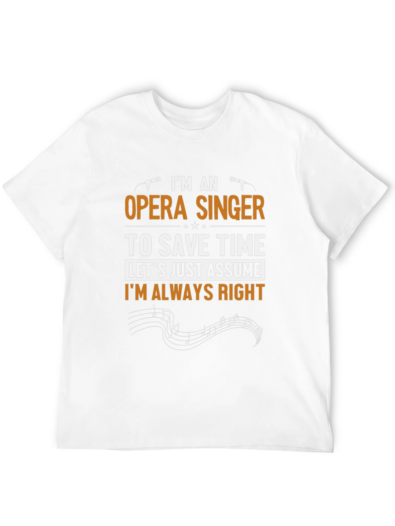 Opera Singer Graphic T-Shirt
