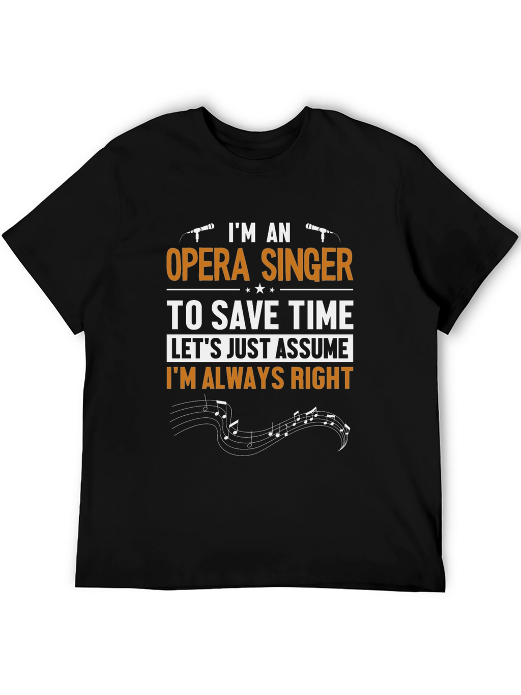 Opera Singer Graphic T-Shirt