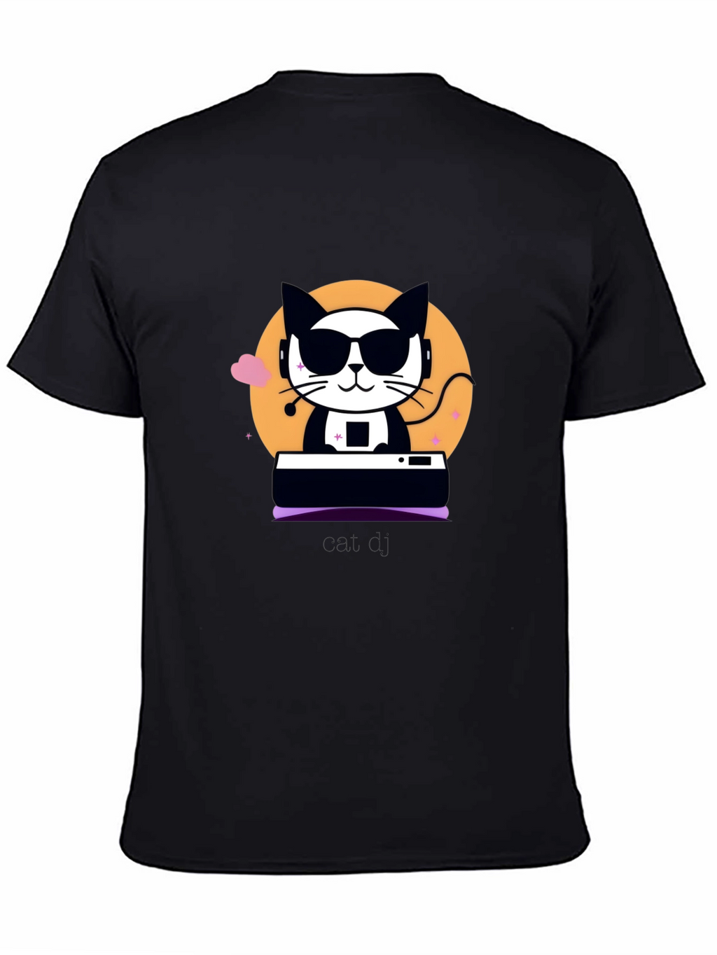 Cool Cat DJ Graphic Tee