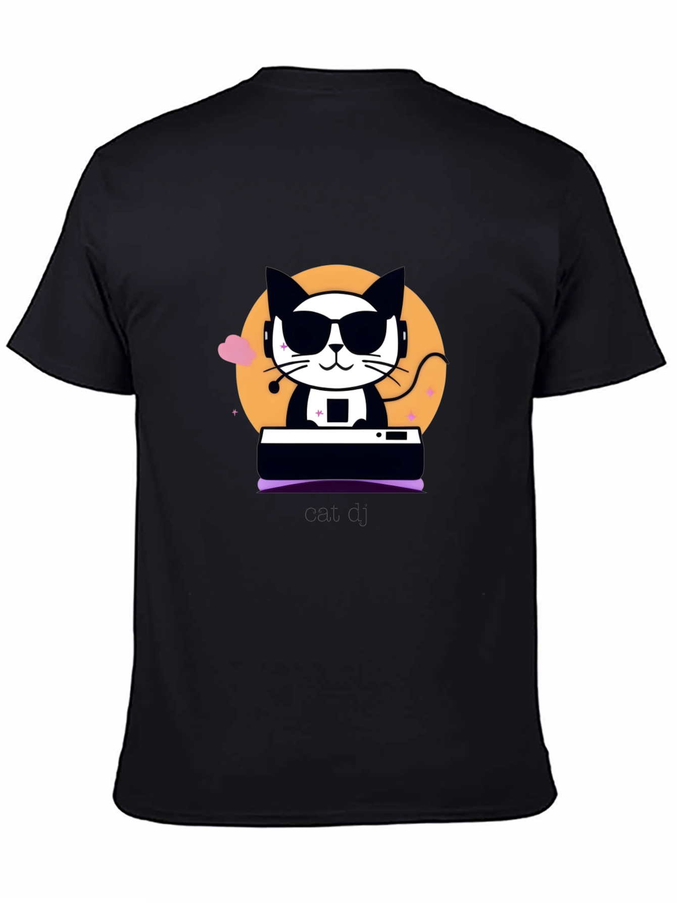 Cool Cat DJ Graphic Tee