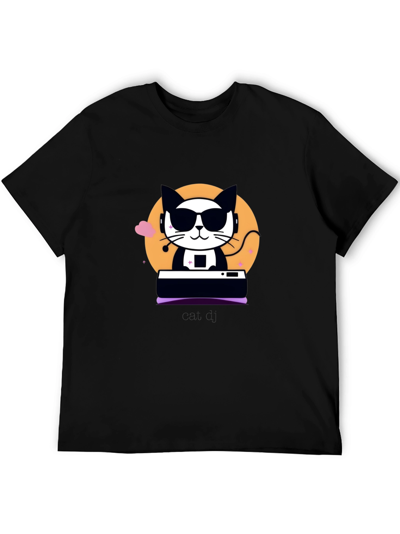 Cool Cat DJ Graphic Tee