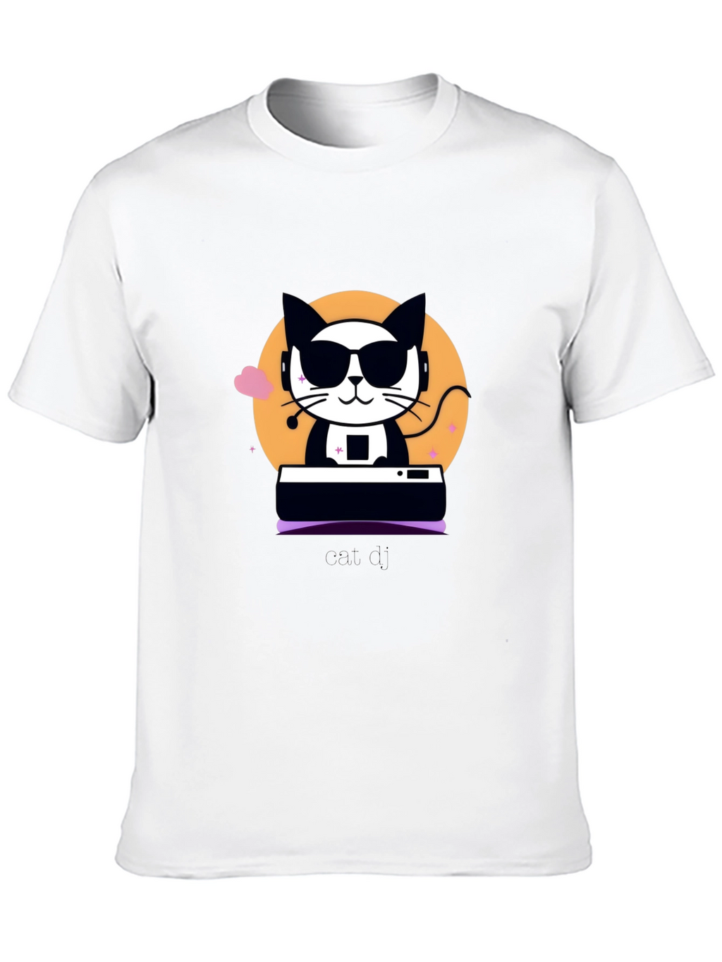 Cool Cat DJ Graphic Tee