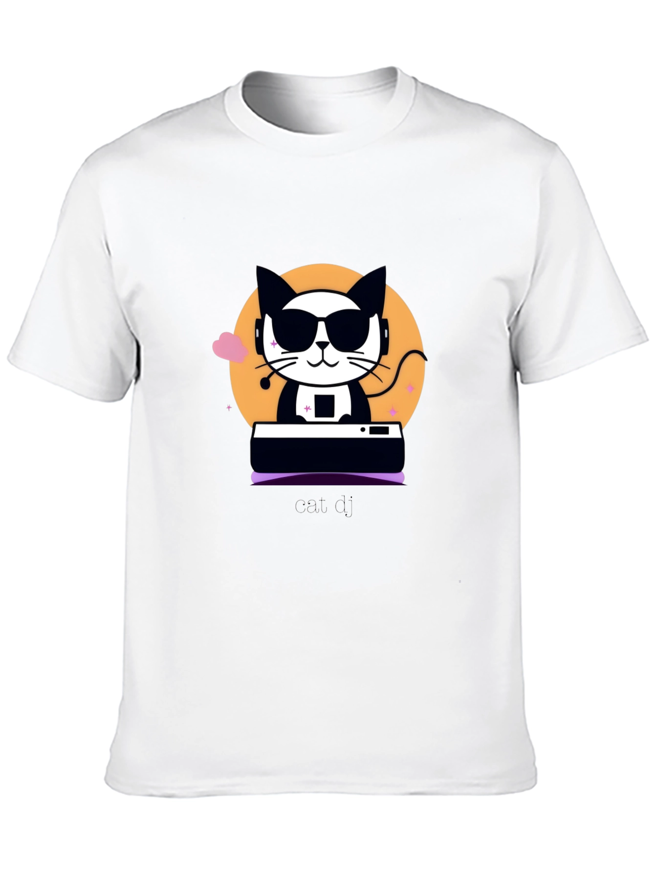 Cool Cat DJ Graphic Tee