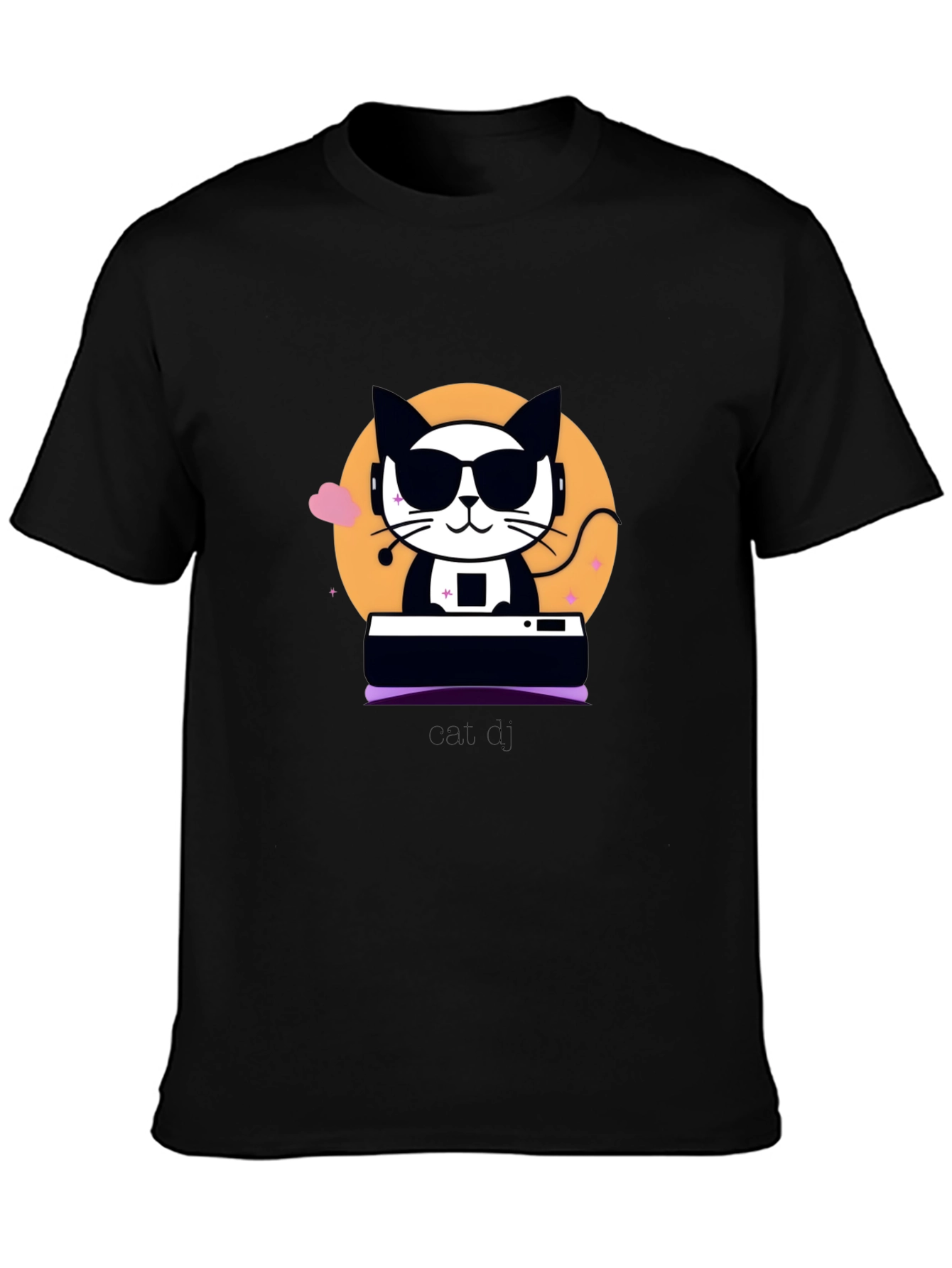 Cool Cat DJ Graphic Tee