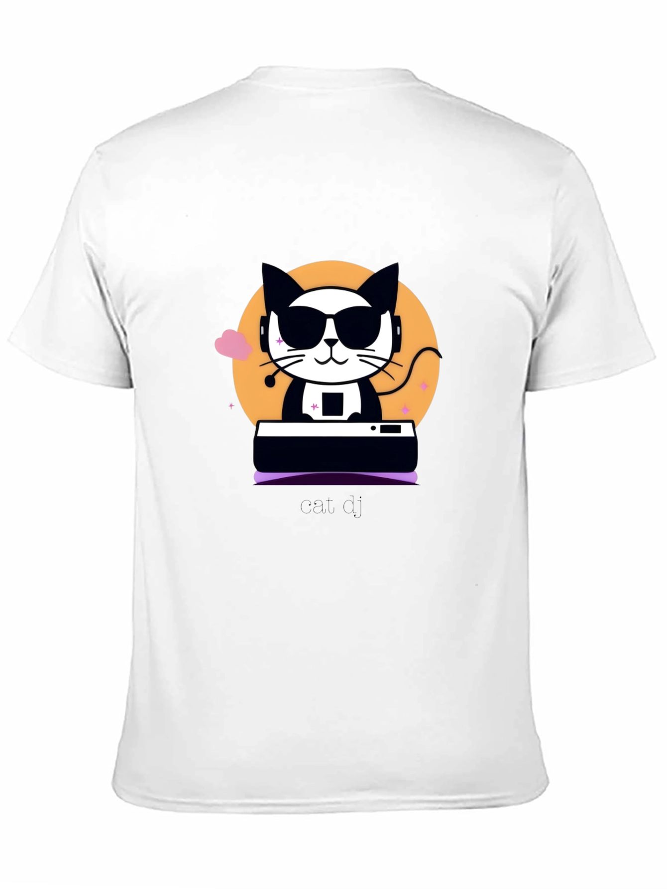 Cool Cat DJ Graphic Tee