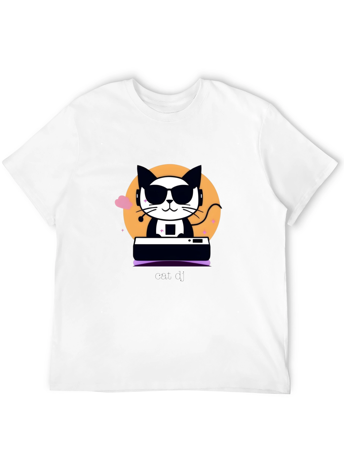 Cool Cat DJ Graphic Tee