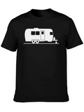 Cool Camper Trailer Graphic Tee - Adventure Ready!