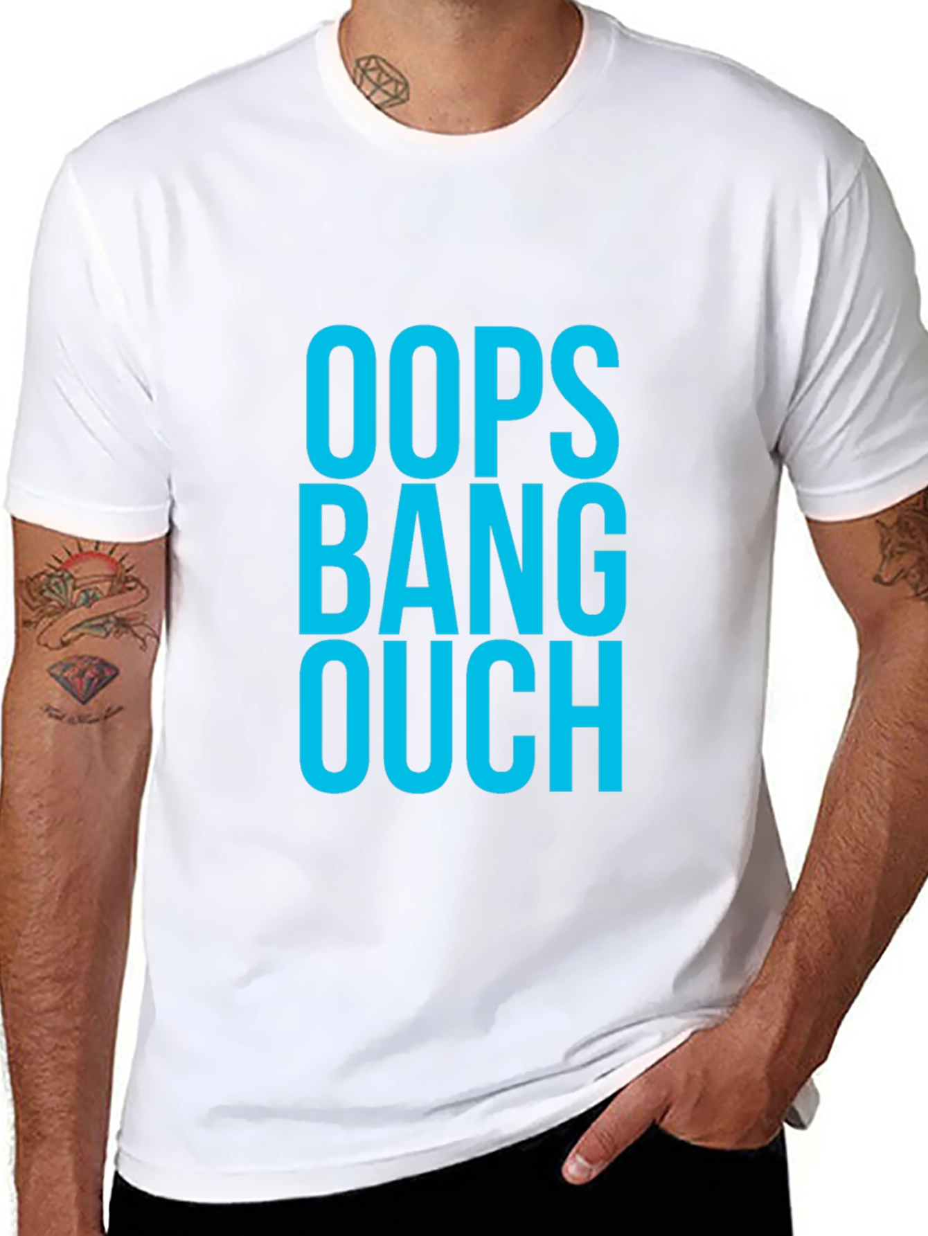 Oops Bang Ouch Graphic T-Shirt