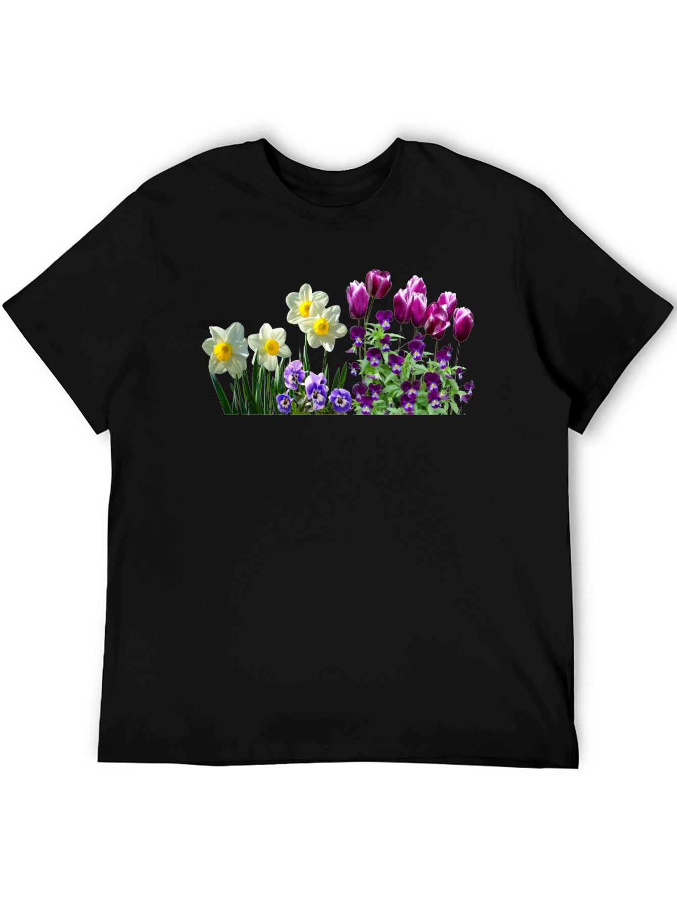 Floral T-Shirt - Spring Bloom Design