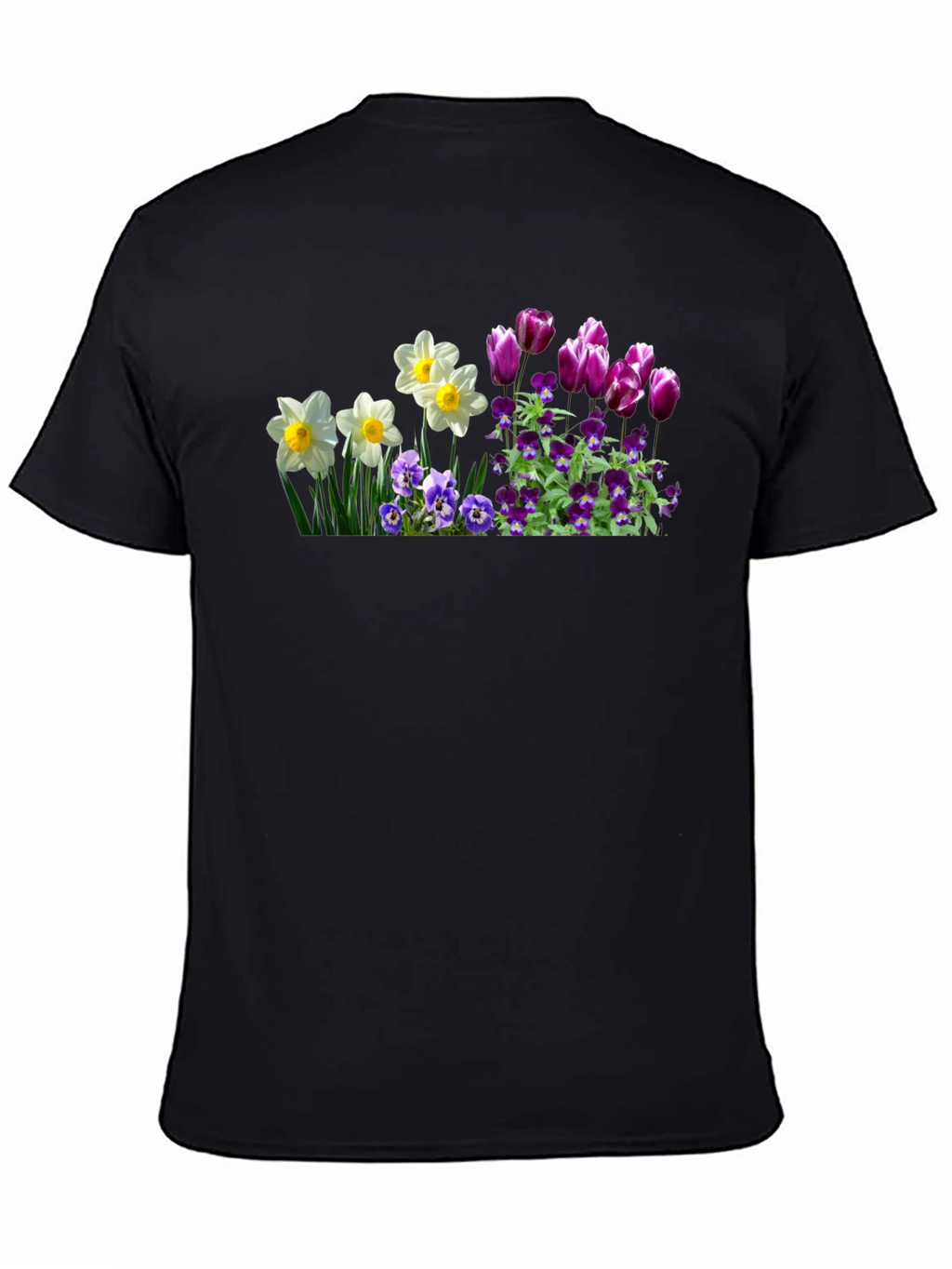Floral T-Shirt - Spring Bloom Design