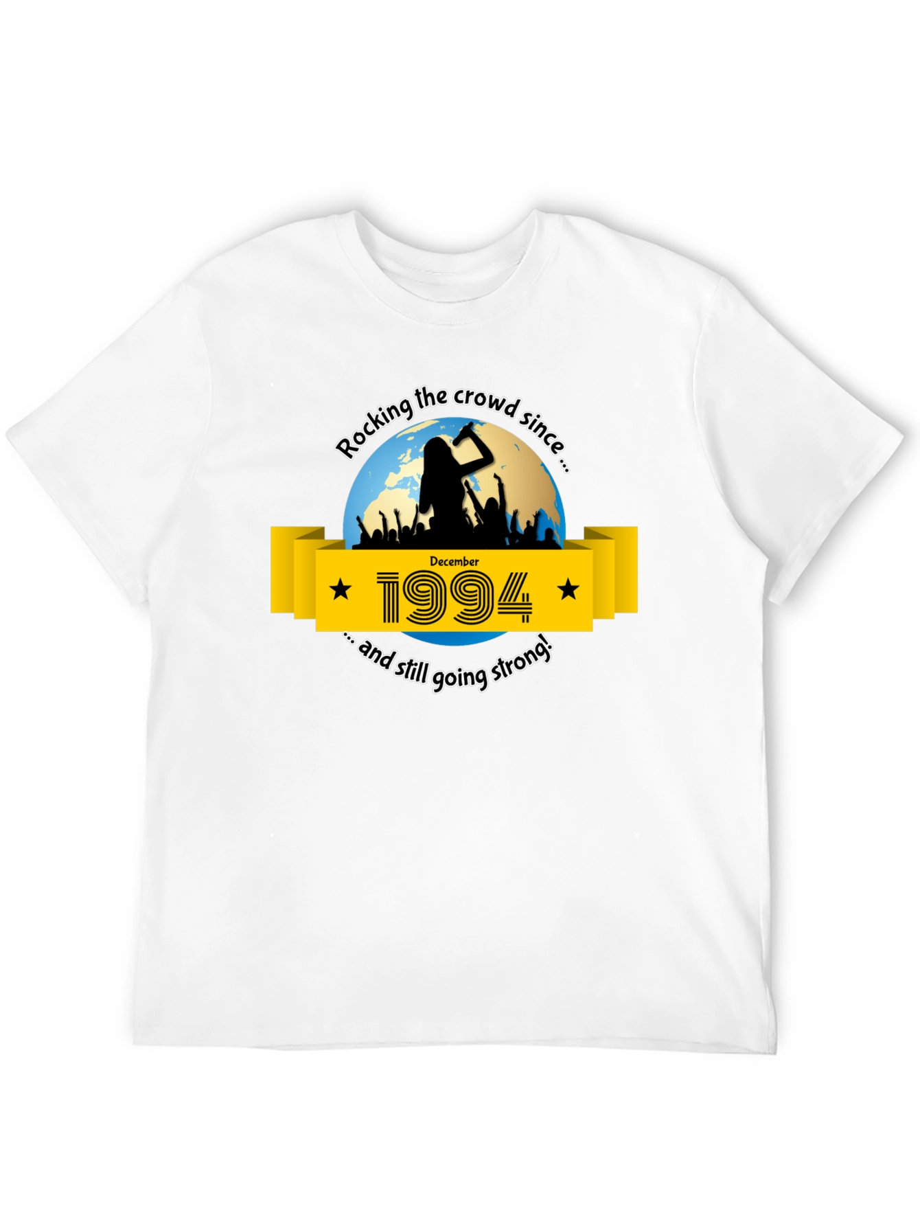 Rocking Since 1994 Black T-Shirt