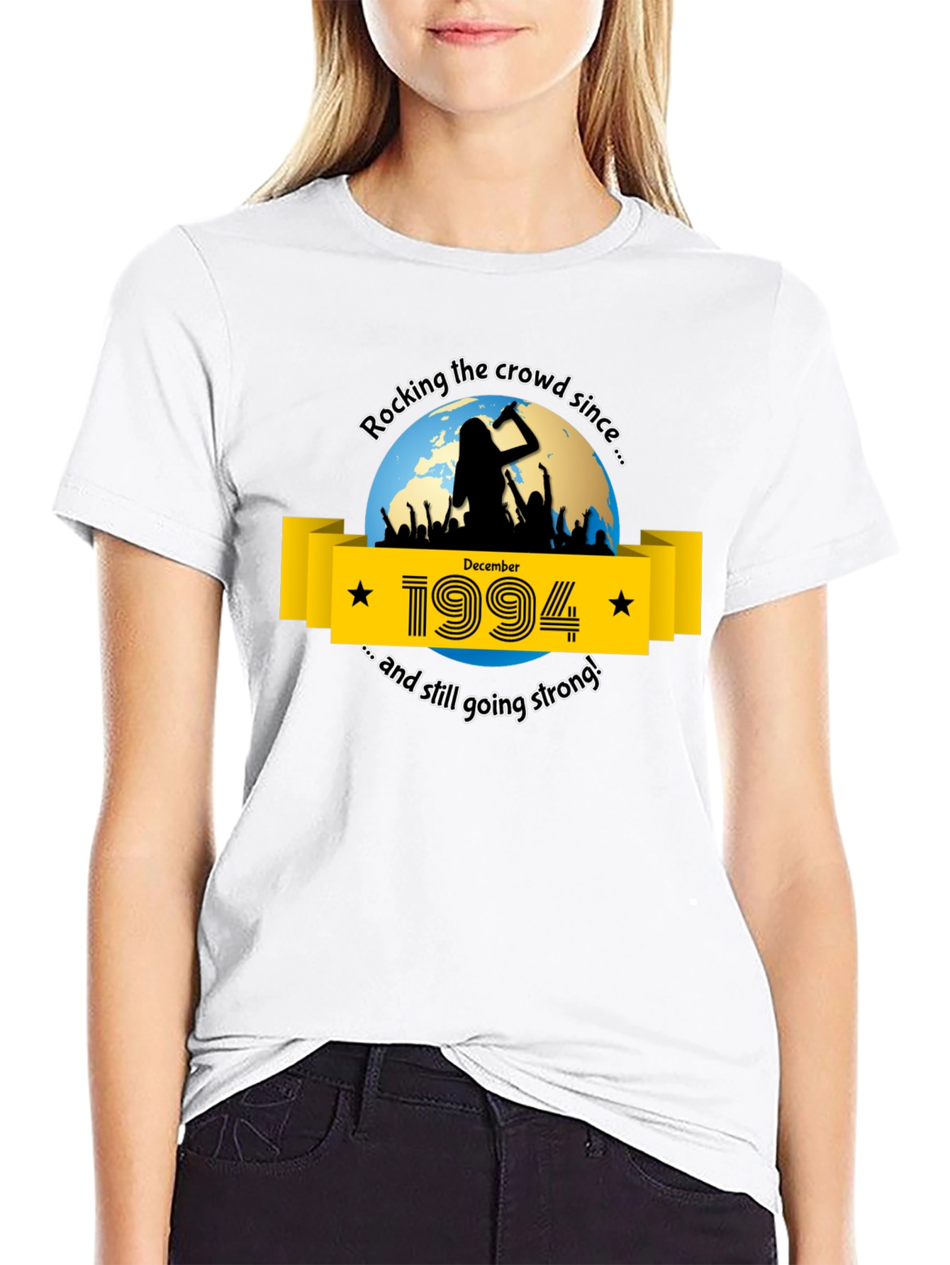 Rocking Since 1994 Black T-Shirt