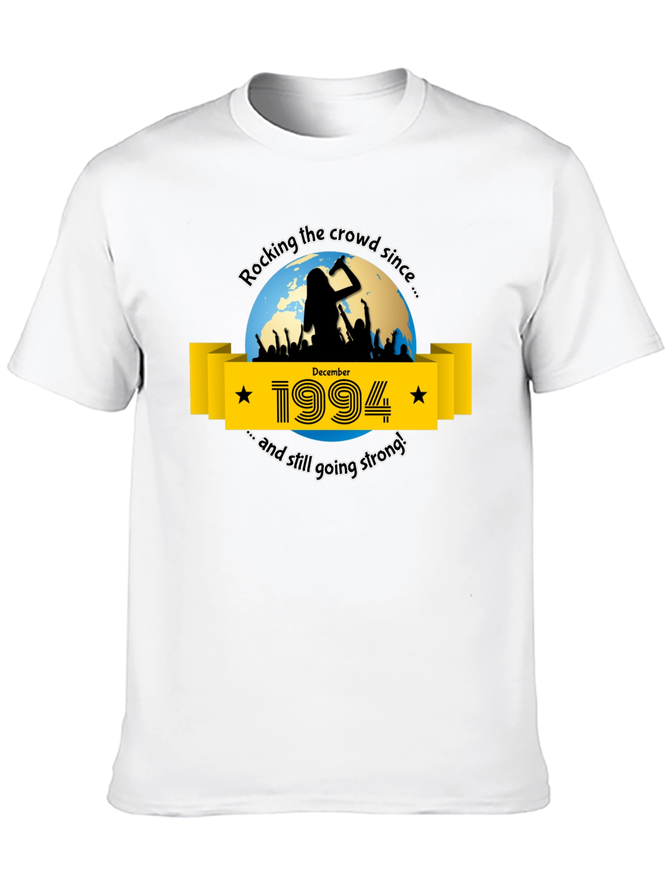 Rocking Since 1994 Black T-Shirt