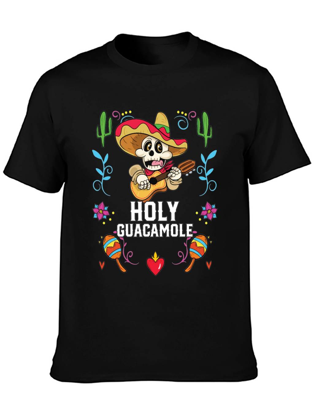 Holy Guacamole Graphic T-Shirt - Cinco De Mayo