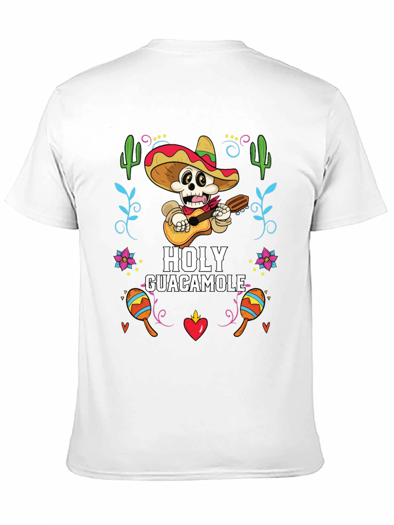 Holy Guacamole Graphic T-Shirt - Cinco De Mayo