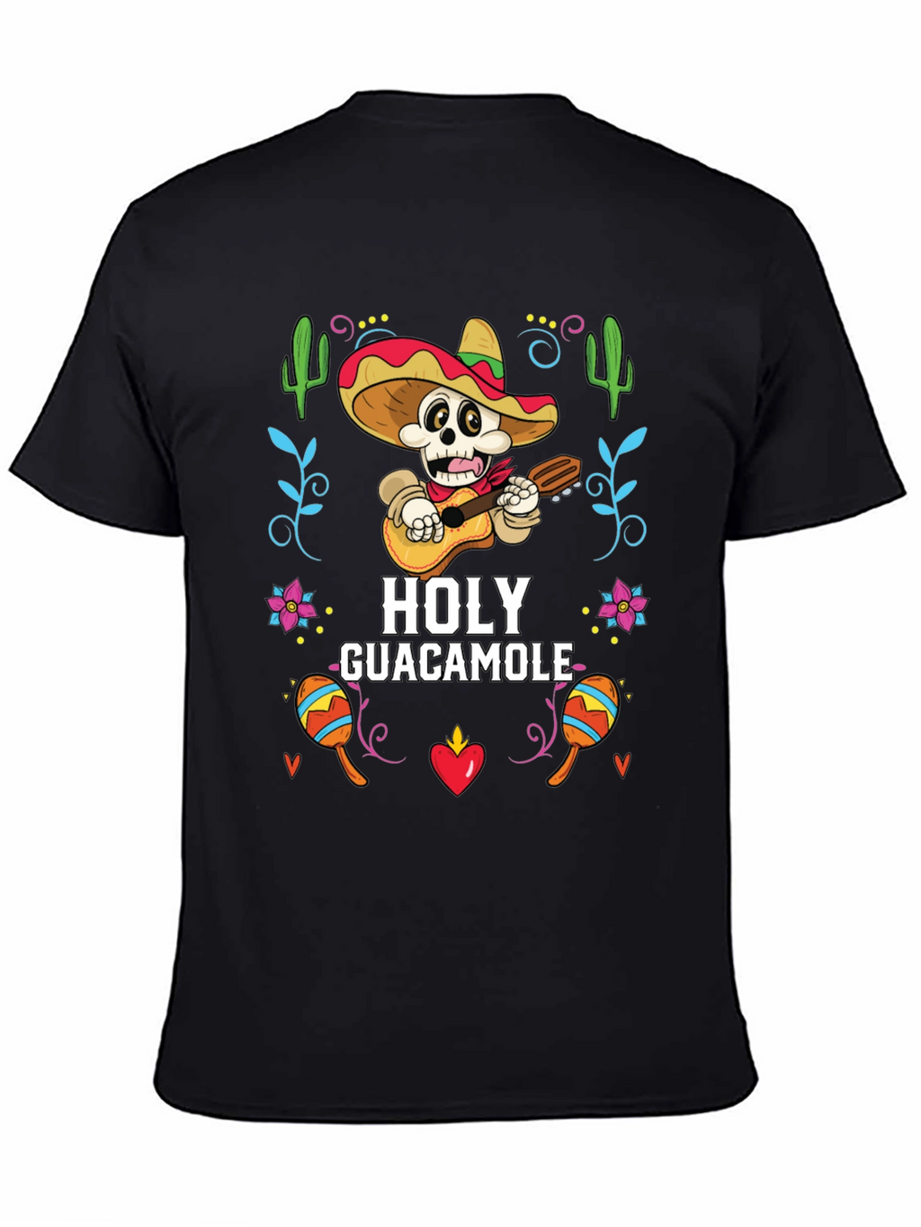 Holy Guacamole Graphic T-Shirt - Cinco De Mayo
