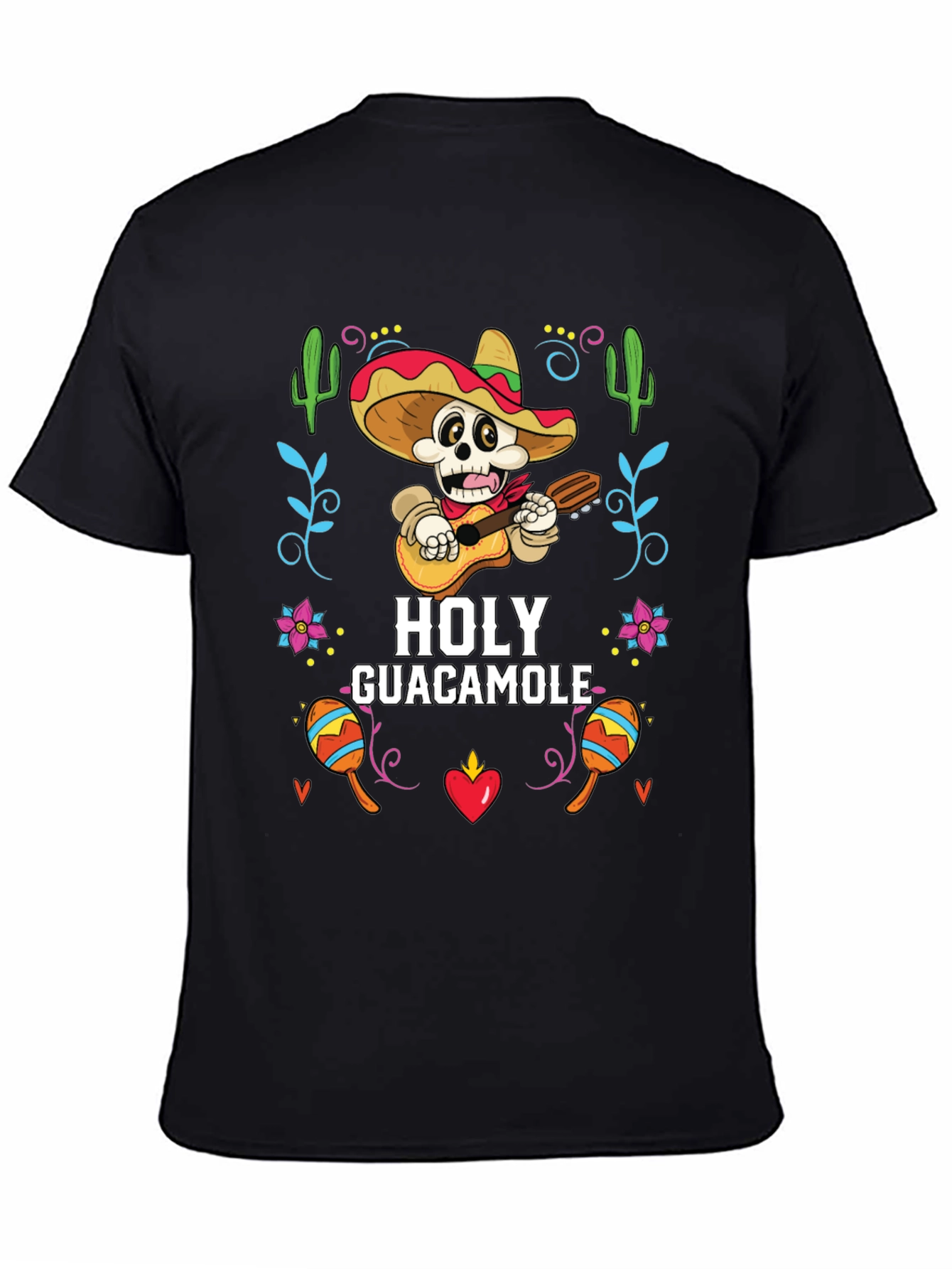 Holy Guacamole Graphic T-Shirt - Cinco De Mayo