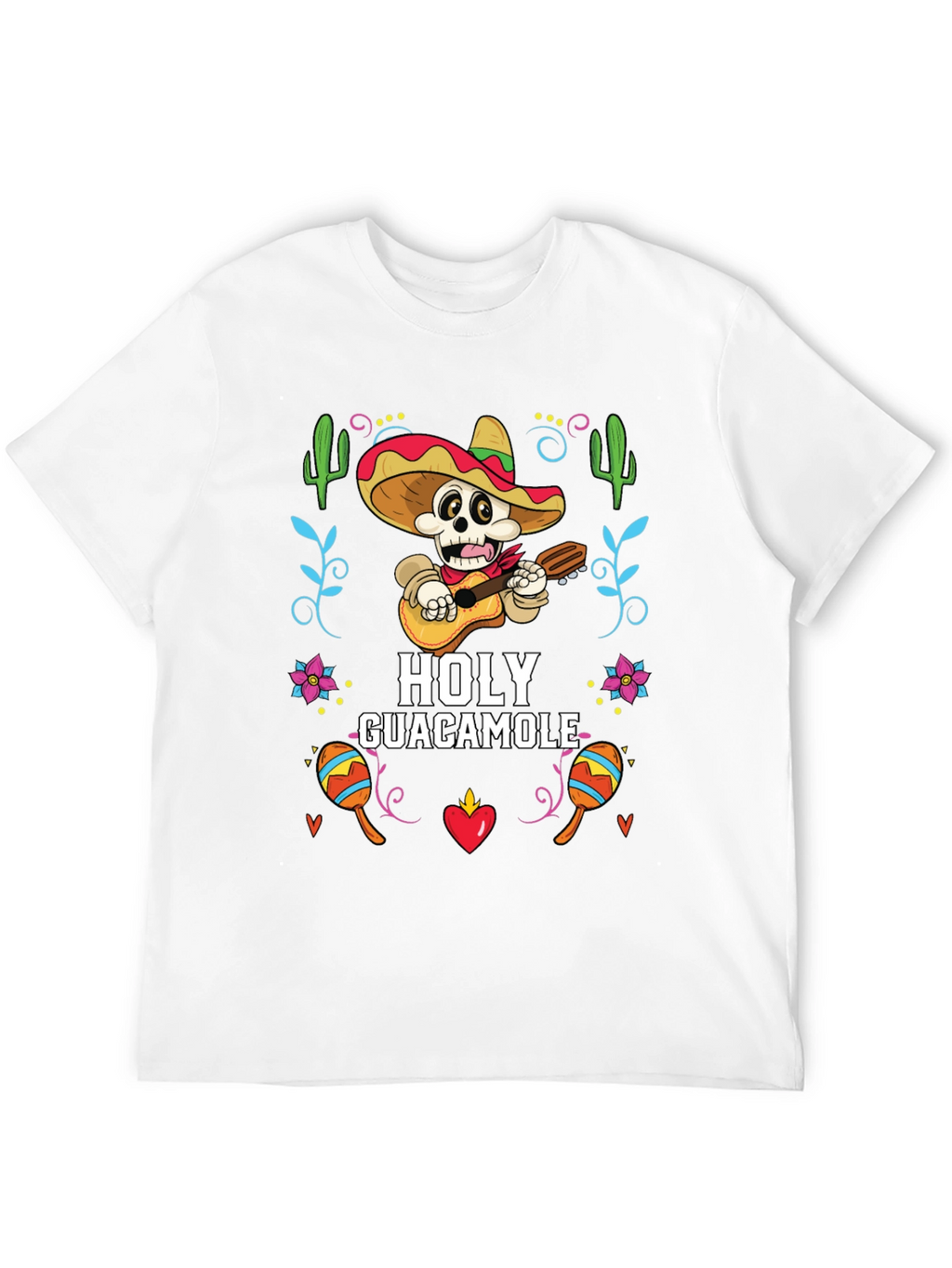 Holy Guacamole Graphic T-Shirt - Cinco De Mayo