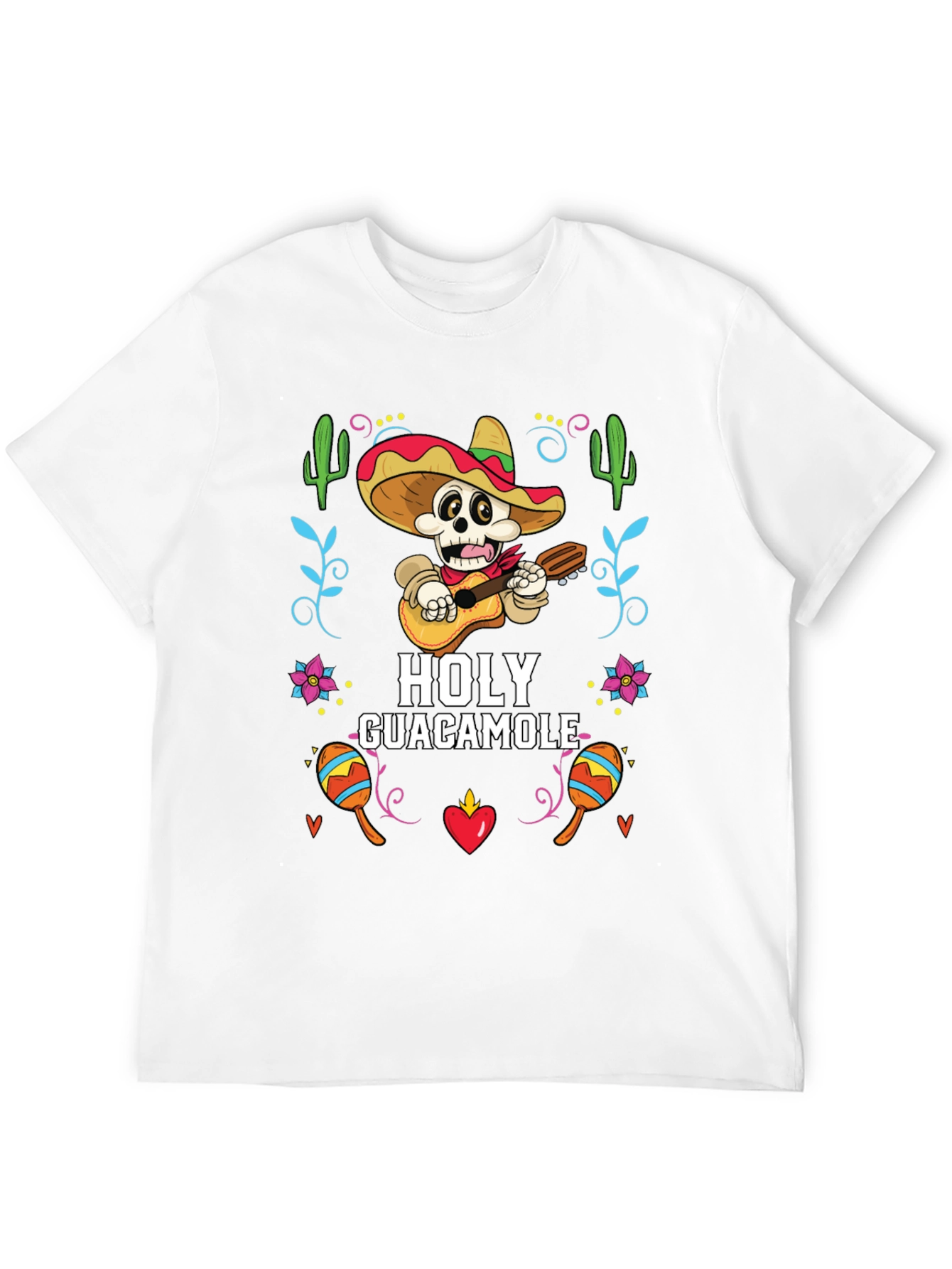 Holy Guacamole Graphic T-Shirt - Cinco De Mayo
