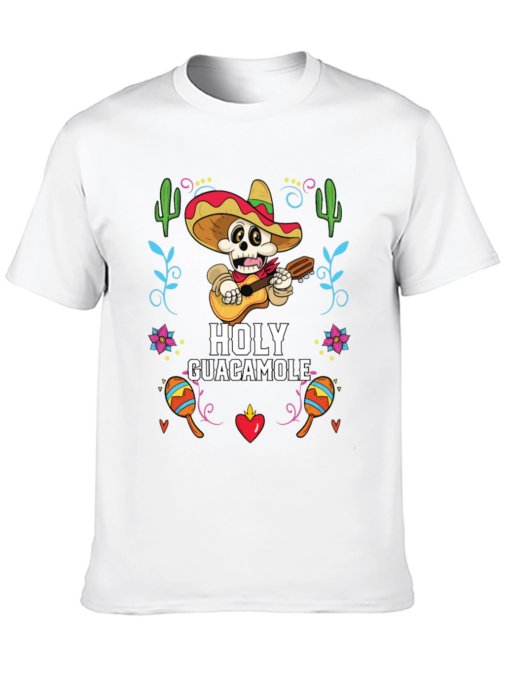 Holy Guacamole Graphic T-Shirt - Cinco De Mayo