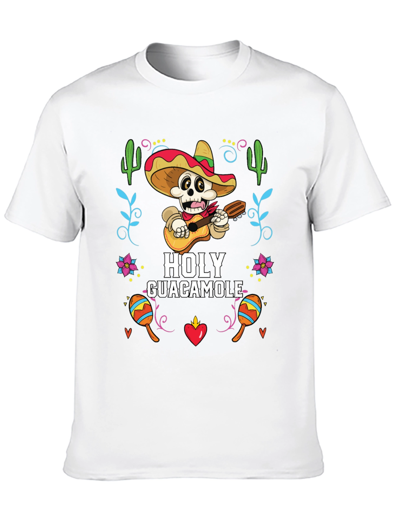 Holy Guacamole Graphic T-Shirt - Cinco De Mayo