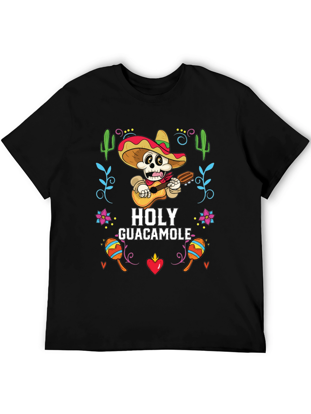 Holy Guacamole Graphic T-Shirt - Cinco De Mayo
