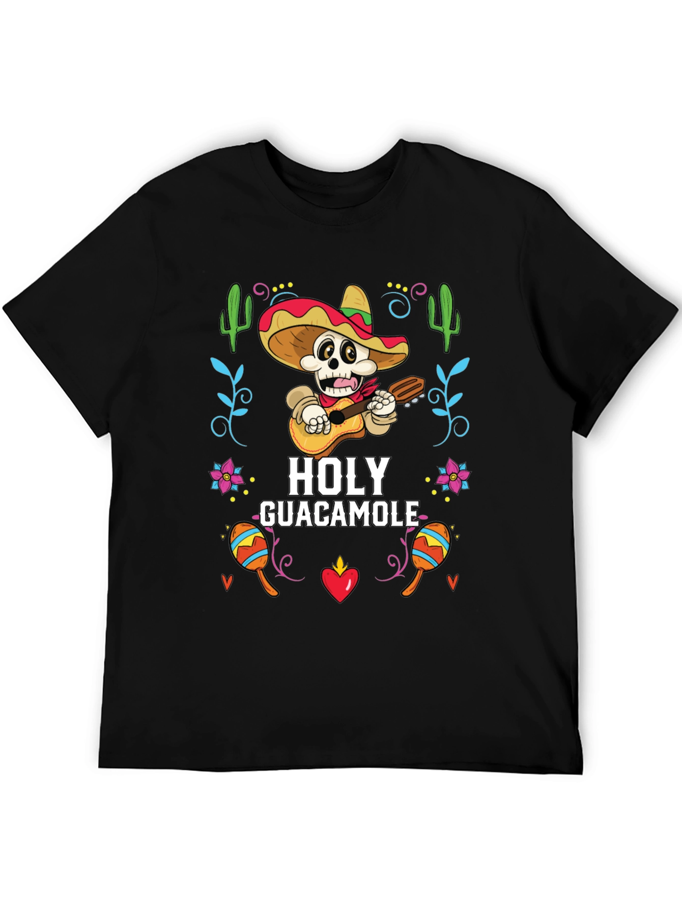 Holy Guacamole Graphic T-Shirt - Cinco De Mayo