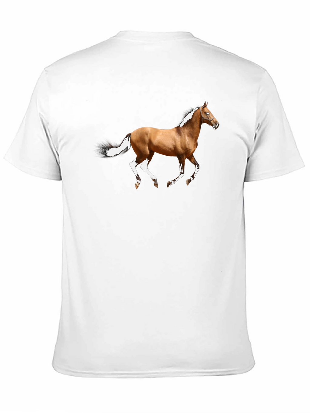 Horse Graphic Tee - Black Unisex T-Shirt