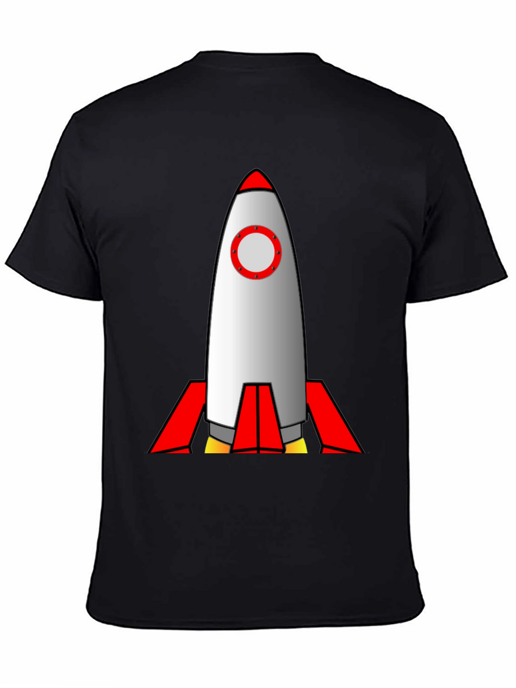 Rocket Graphic Tee - Blast Off in Style!