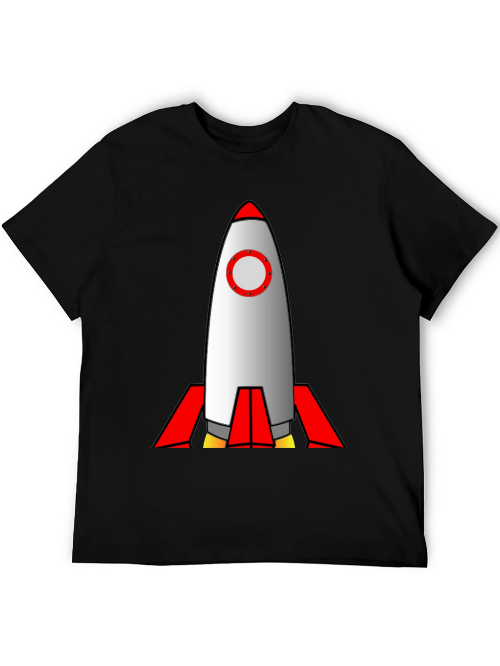 Rocket Graphic Tee - Blast Off in Style!