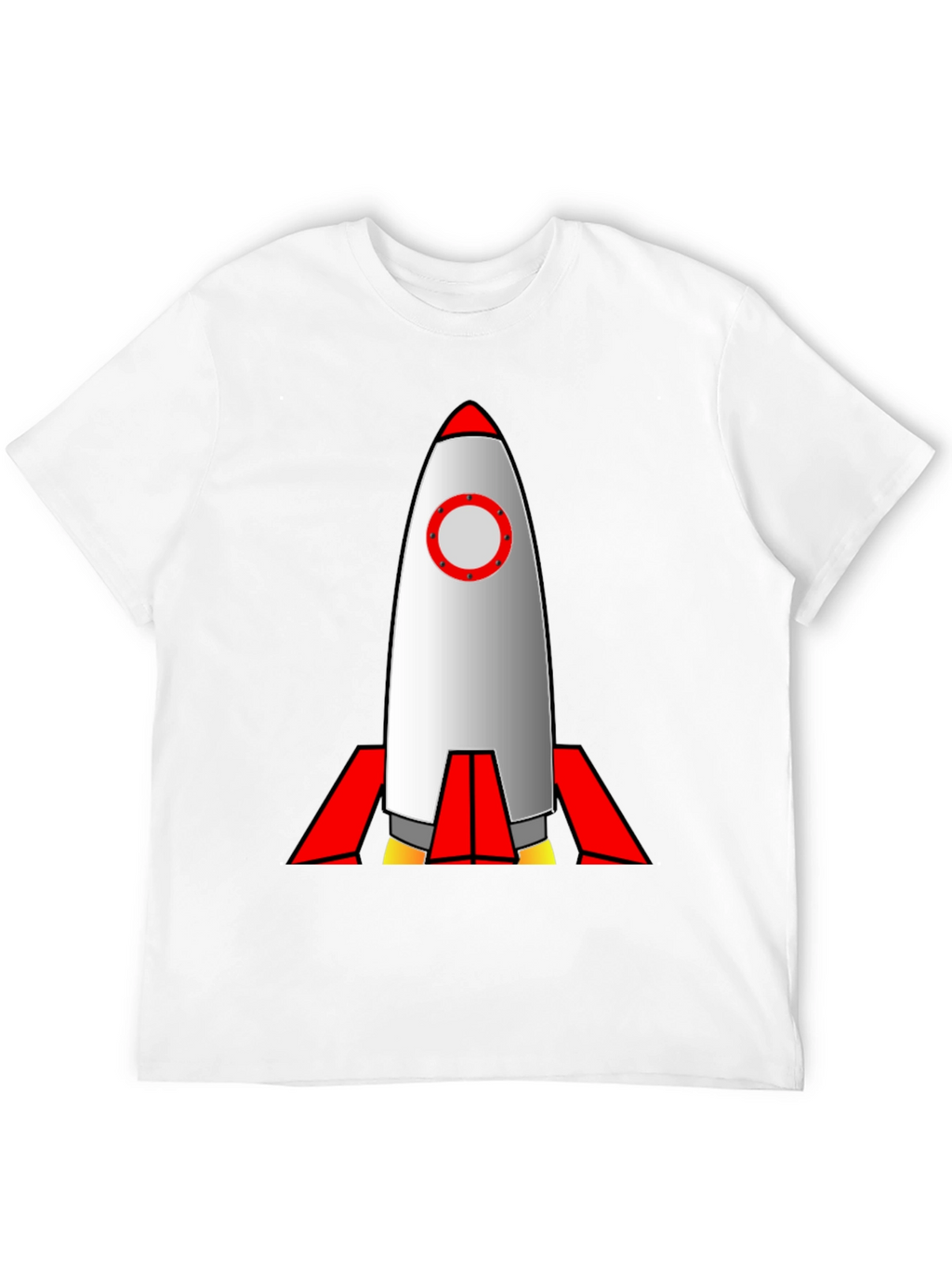 Rocket Graphic Tee - Blast Off in Style!