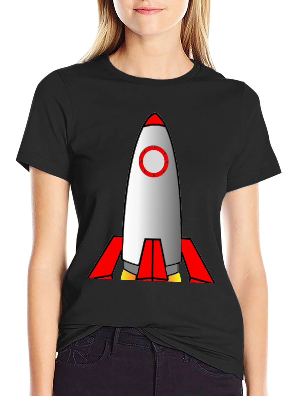 Rocket Graphic Tee - Blast Off in Style!