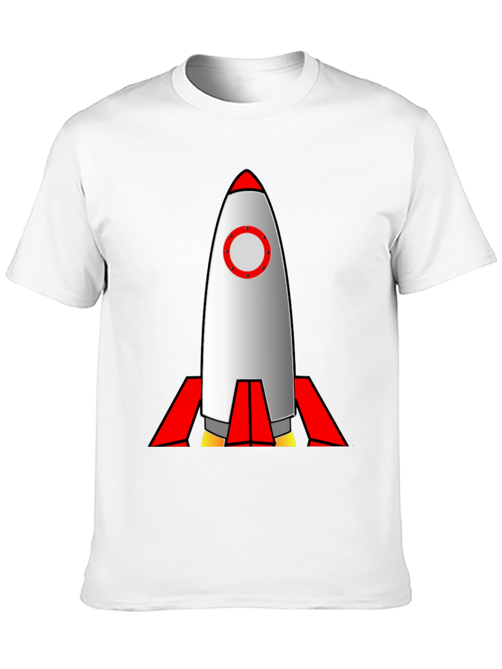 Rocket Graphic Tee - Blast Off in Style!