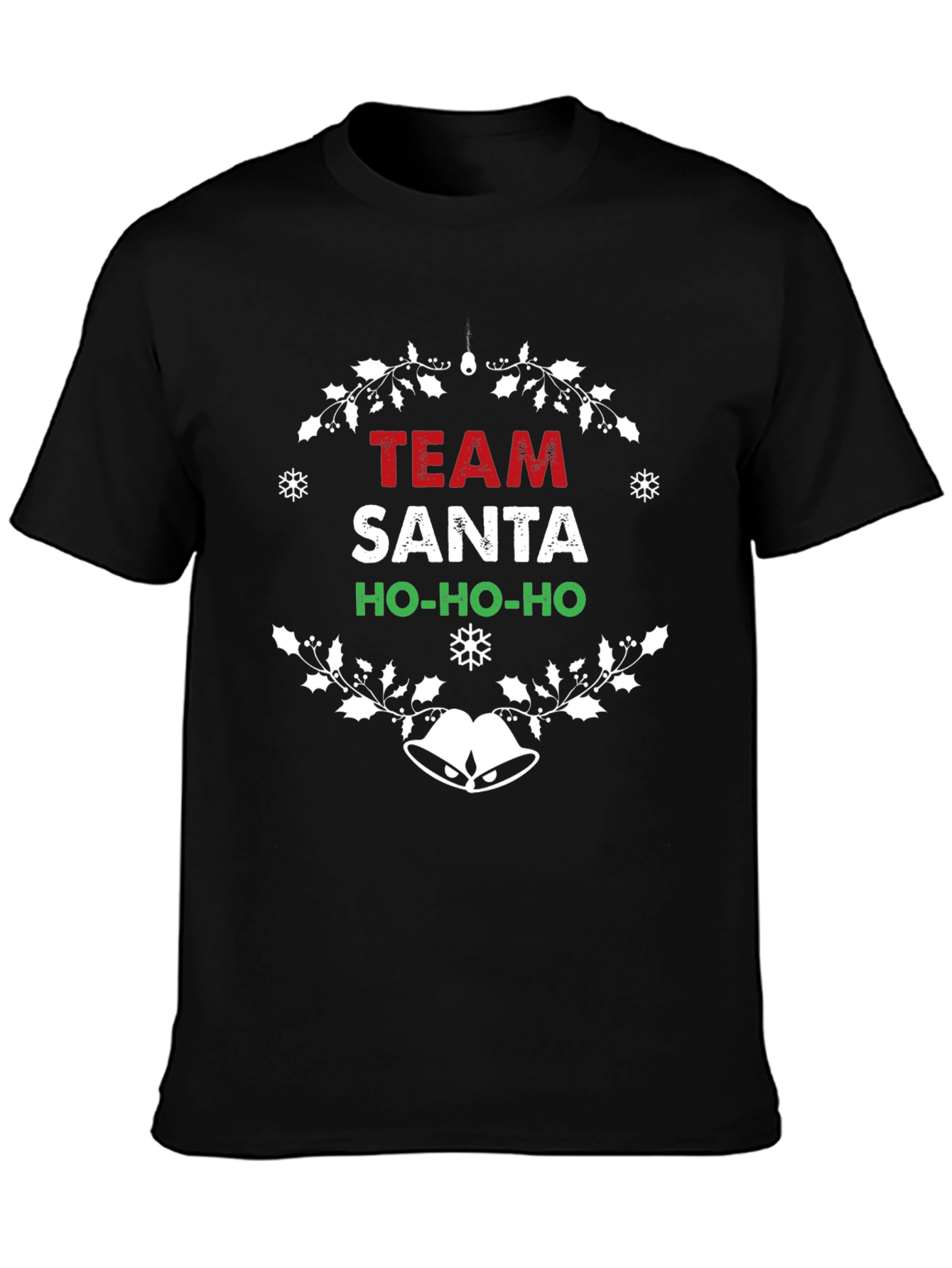 Team Santa Christmas T-Shirt - Ho-Ho-Ho Holiday Tee