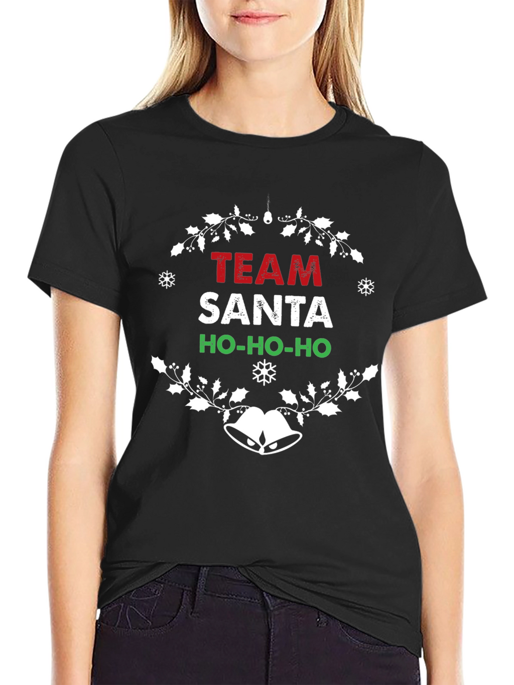 Team Santa Christmas T-Shirt - Ho-Ho-Ho Holiday Tee