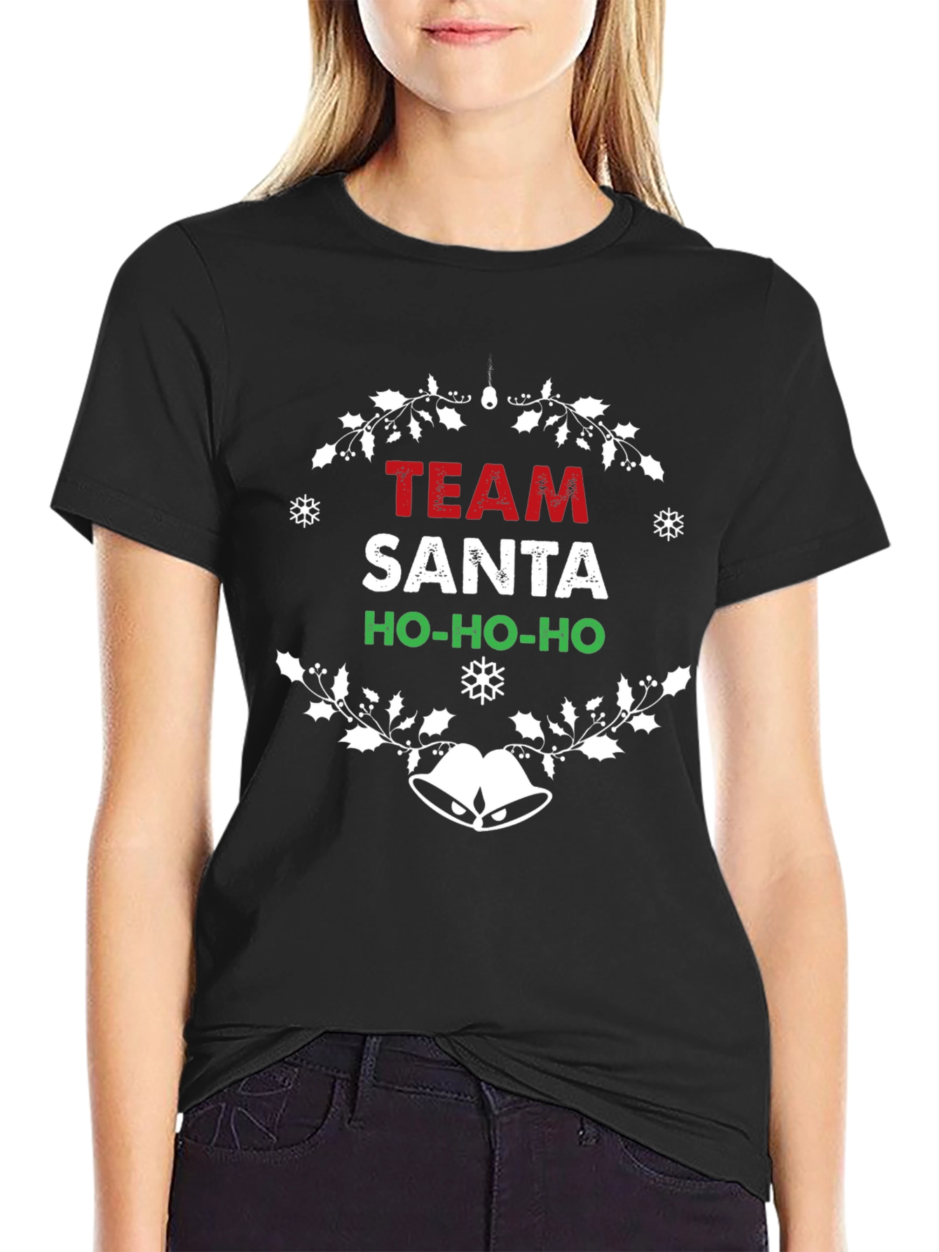 Team Santa Christmas T-Shirt - Ho-Ho-Ho Holiday Tee