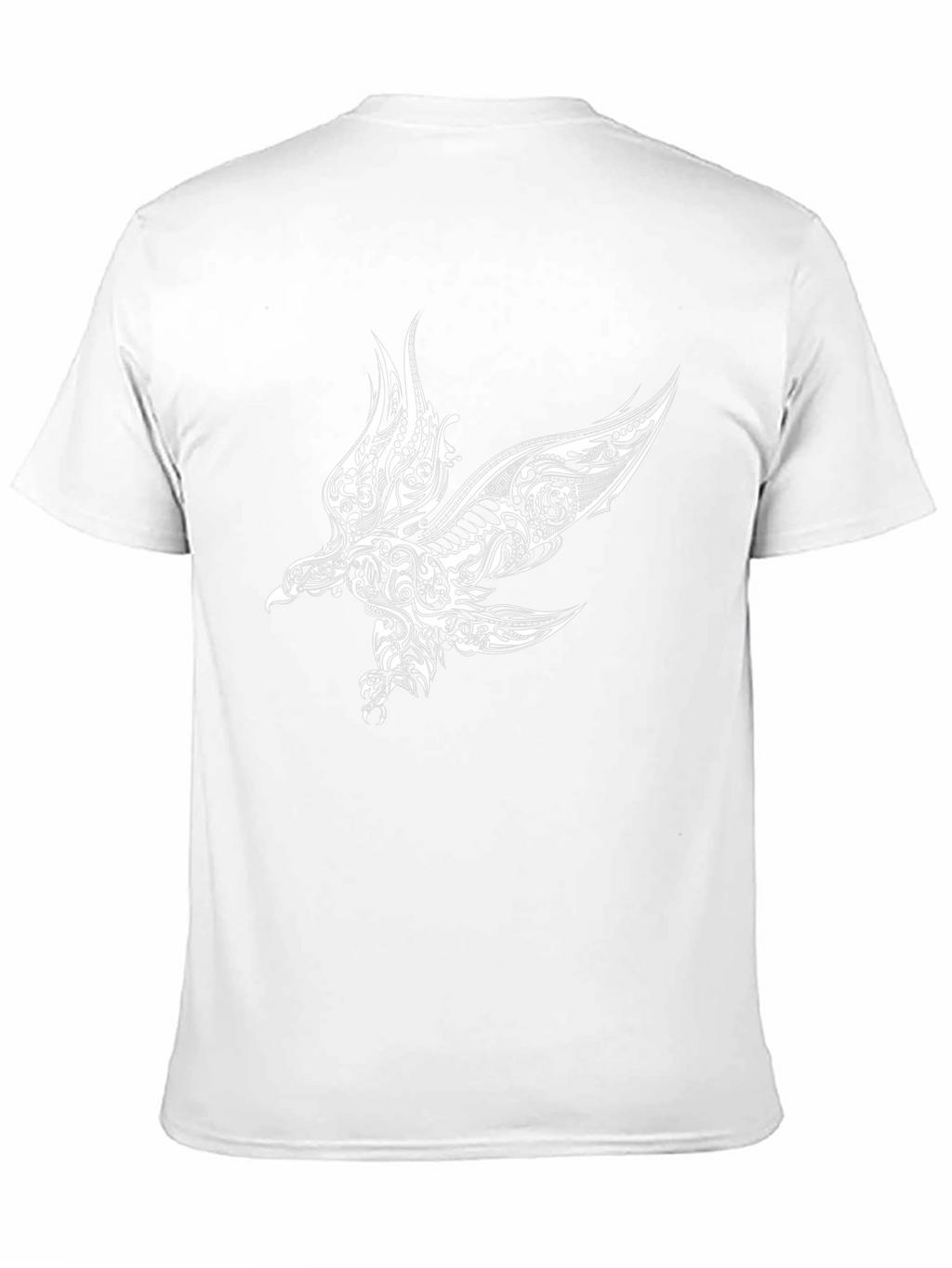 Black Eagle Print T-Shirt